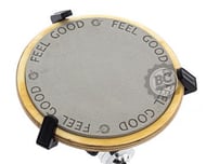 Pad de Estudo Feel Good Comfort 12" Cinza MDF Natural borracha nas 2 partes Made in Brazil Gourmet Artesanal