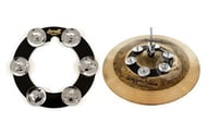 Pandeirola de Chimbal Torelli Ring Hat TA525 para Fixar no Chimbal ou no Ride como Chuveirinho