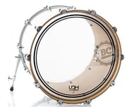 Pele Luen LDH Fiber Control G3 Clear Bass 18" filme duplo de bumbo com anel controlador (98324)