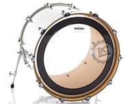 Pele Williams Muffle W1FF Clear 20" com anel abafador de espuma estilo Evans Emad W1FF5-10MIL-20