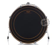 Pele Williams Signature Aposan Reflect Coated Bass 24" dupla preta porosa pra bumbo WCBAA2FF-15MIL-24BD