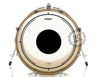 Pele Williams Target Dot DT2 Clear 22" Bass filme duplo com Dot pra bumbo DT2-188-22