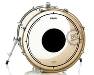 Pele Williams Target Dot DT2 Clear 24" Bass filme duplo com Dot pra bumbo DT2-188-24