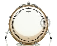 Pele Williams Target W2 Clear 24" Bass filme duplo transparente de bumbo W2-188-24
