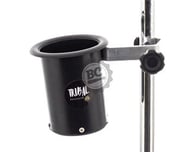 Porta Bebidas Tribal Percussion com Clamp pra apoiar copos, squeeze, latas, garrafas na estante