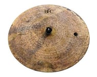 Ride BFC Brazilian Finest Cymbals Dry Dark Flat Extra Thin Ride 22" em Bronze B20 sem cúpula DDFETR22
