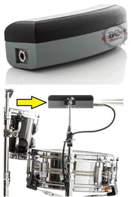 Trigger Pad em Barra Drum Pad Pro DP1 para acionar e disparar sons e efeitos de módulos e pads de efeito