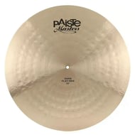 1 Ride Paiste Masters Dark Flat Ride 22" sem cúpula extra thin em Bronze B20 DFR-22