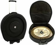 Semi Case Solid Sound para Pratos até 22" com rodinhas e revestimento interno em pelúcia (9102)