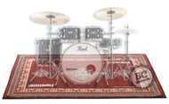 Tapete de Bateria Williams Persa medidas 2,00m X 1,60m exclusivo pra bateria acústica ou eletrônica