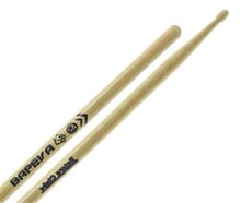 Baqueta 5A Batera Clube Signature Bapeva Hardwood 5A Clássica excelente durabilidade e densidade