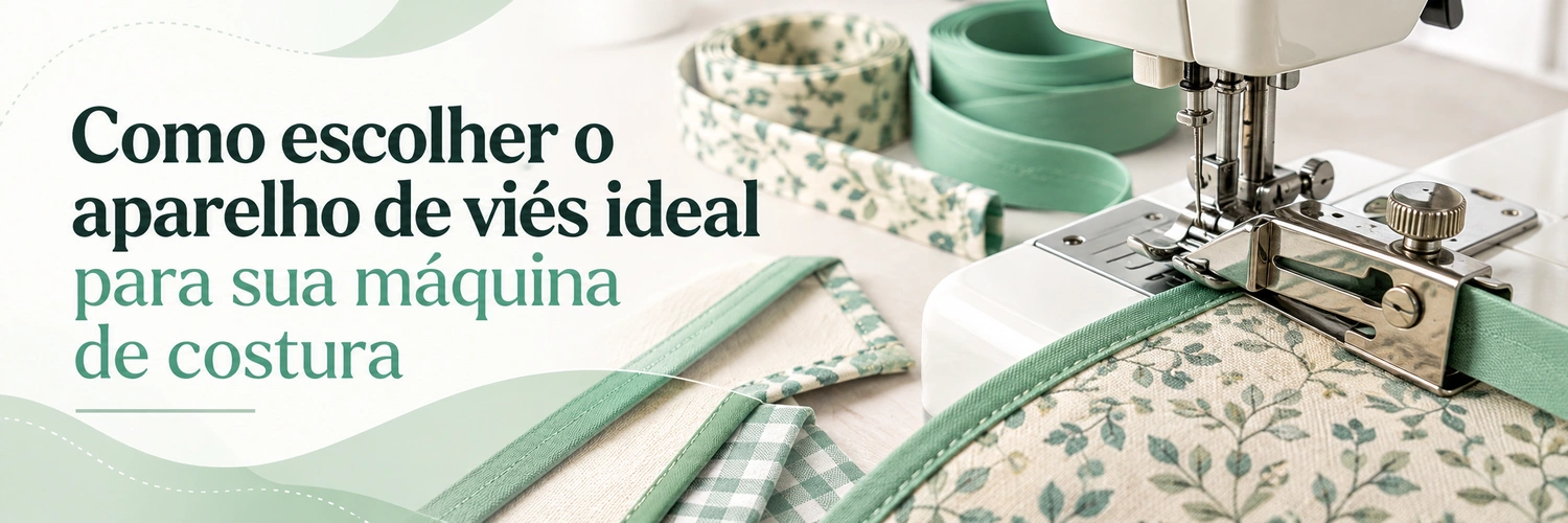Como escolher o aparelho de viés ideal para sua máquina de costura