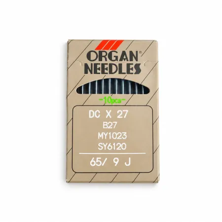 Kit com 10 Agulhas DCX27 para Overloque Industrial - Organ Needles