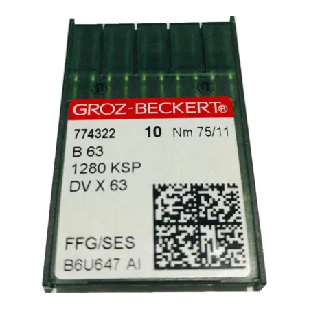 Agulha DVX63 B63 1280 KSP Ponta Bola para Galoneira - Groz-Beckert