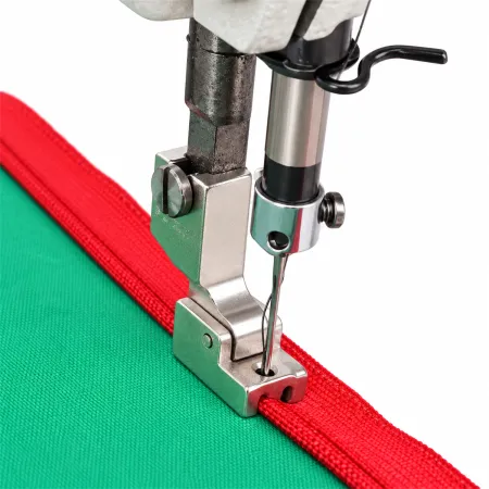 Calcador para Zíper Invisível Estreito para Máquina Reta Industrial