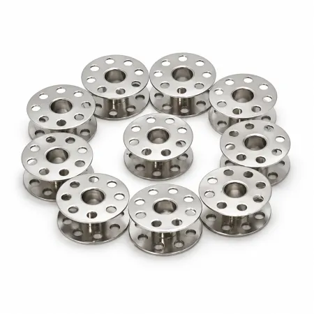 Carretilha (Bobina/Canelinha) para Máquina Reta Industrial - Kit com 10