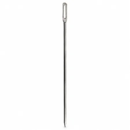 Agulhão para Passar Cordão, Fitas e Elástico - Aço Niquelado 21 cm