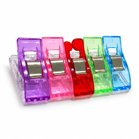 10 Mini Prendedores de Tecido - Clips para Patchwork
