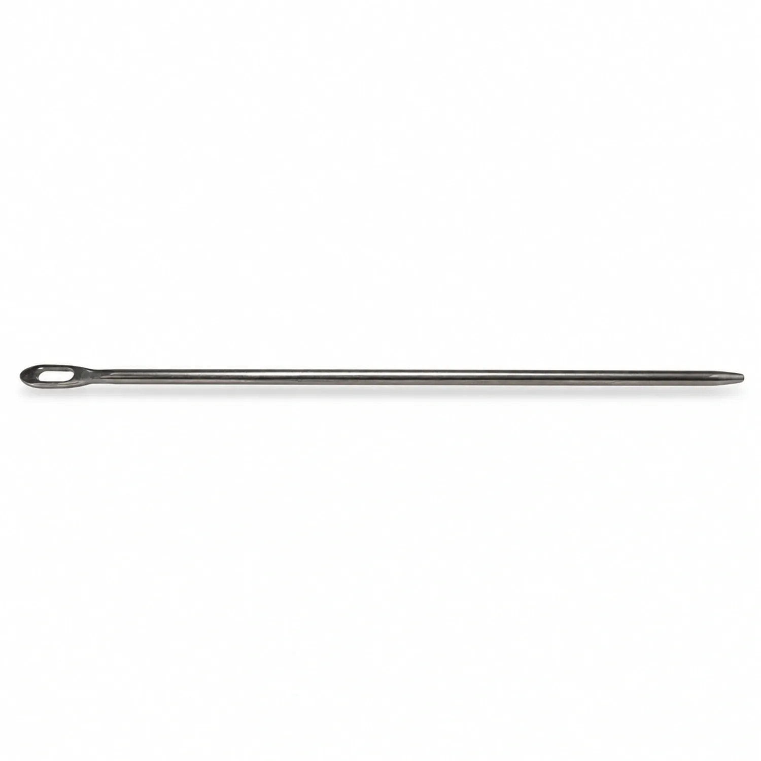Agulhão para Passar Cordão, Fitas e Elástico - Aço Inox 20 cm