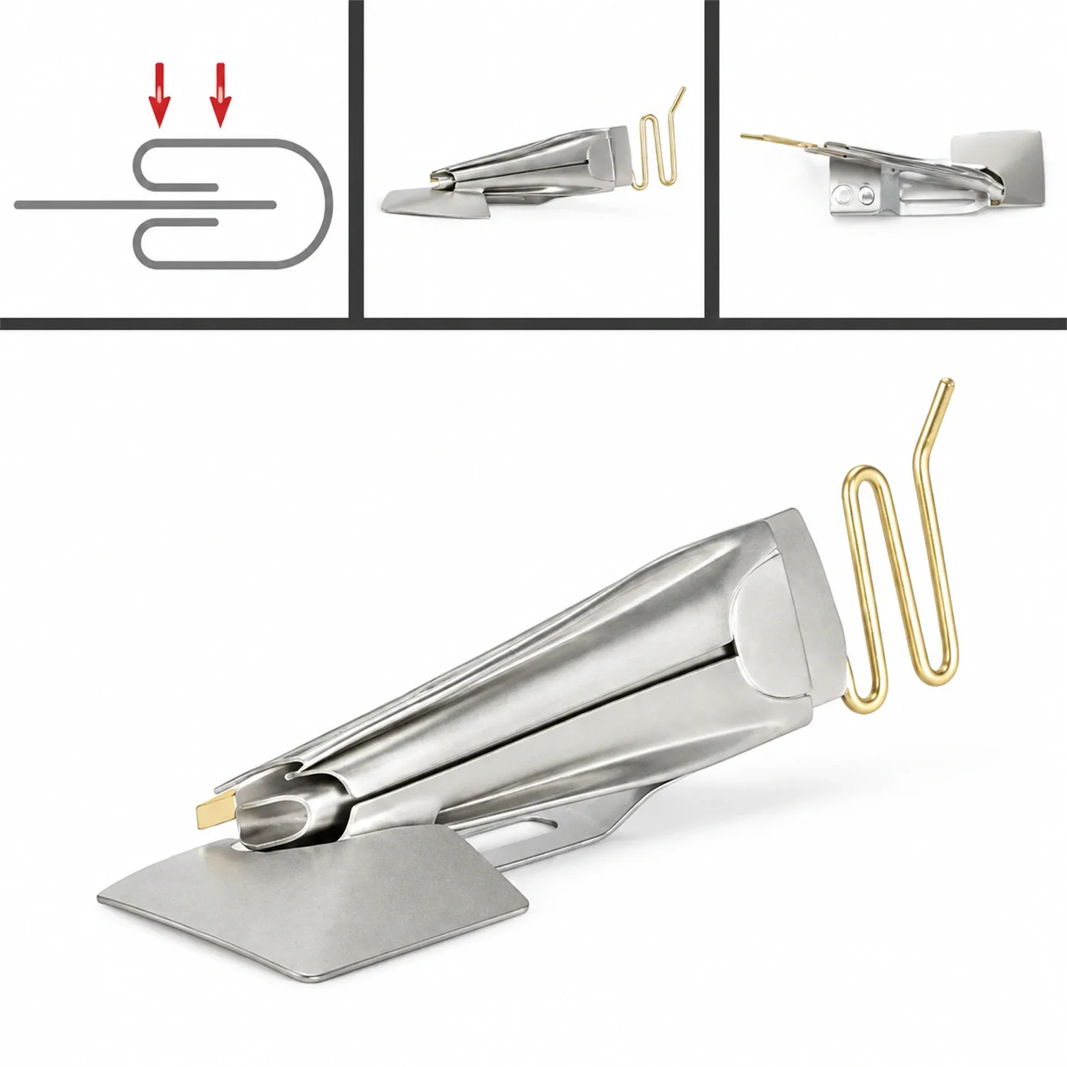 Aparelho para Viés com 2 Viras na Galoneira/Colarete Plana Industrial ou Semi-Industrial - Viflex