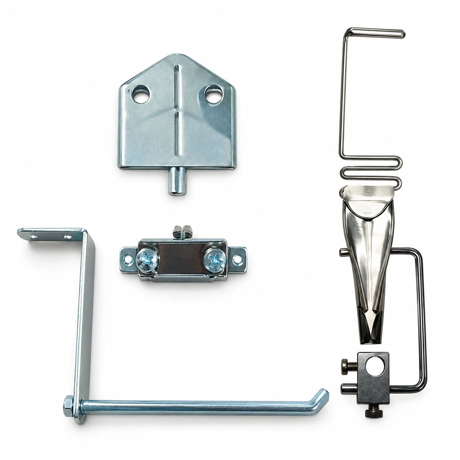 Aparelho para Viés Taquara 10mm para Máquina Pespontadeira + Aparelho para Aplicação Superior