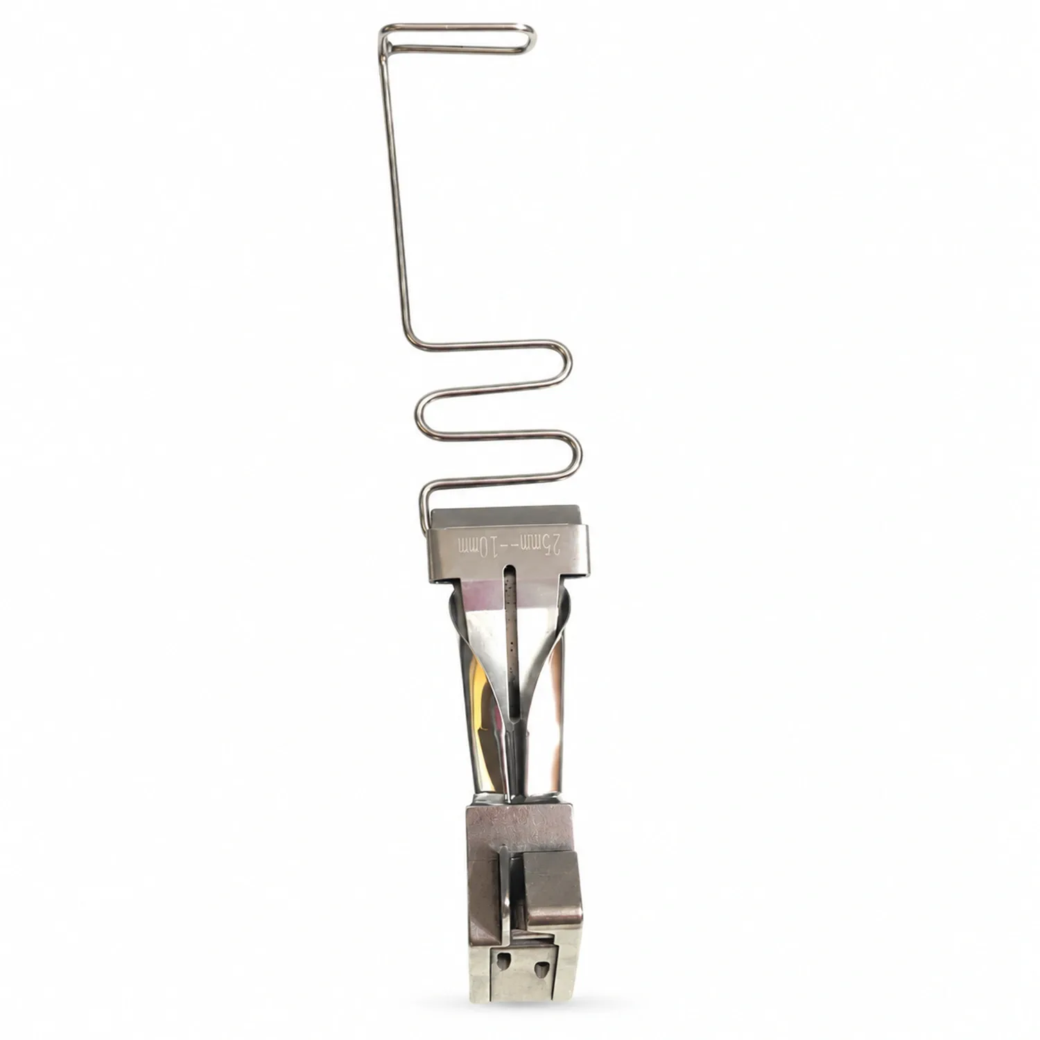 Aparelho Ombro a Ombro (Cobre Gola) 2,5 cm Megatex para Máquina Duas Agulhas Ponto Corrente