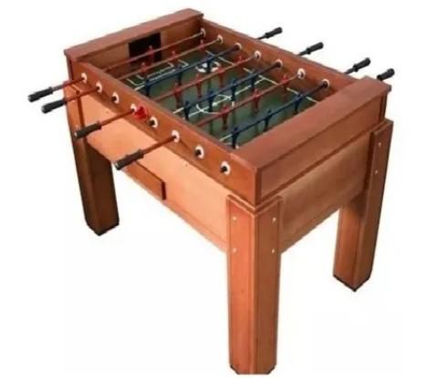 Pebolim com Tampo para Ping-pong e Futebol de Botão