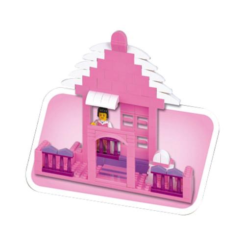 Blocos para Montar - Ilha da Princesa 44 peças - Xalingo - Button Shop