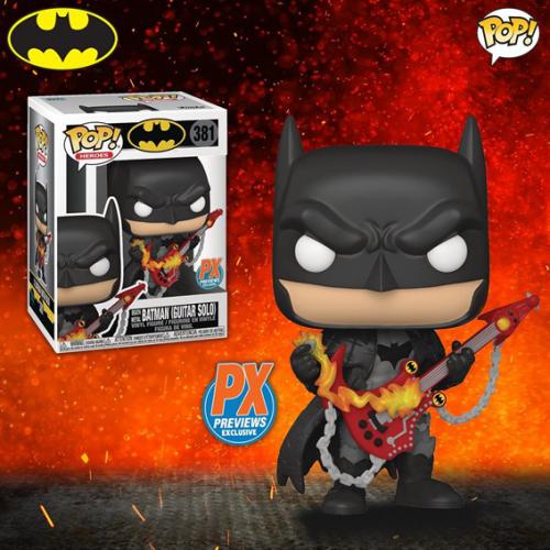 Boneco Funko Pop Dark Nights Death Metal Batman com Guitar