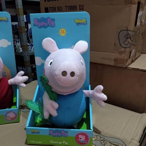 George de Pelucia Desenho Peppa Pig 18cm - Pelúcias HAS Brasil