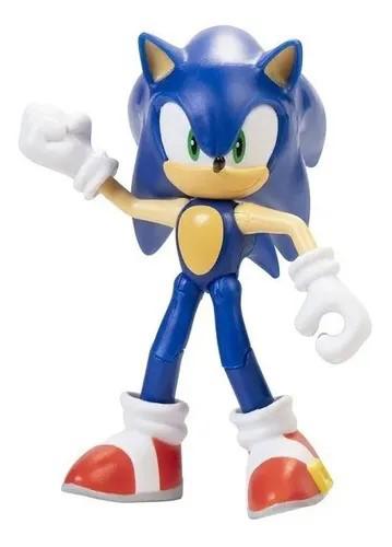 Boneco Sonic Articulado 10cm O filme - Jakks - Fabrica da Alegria