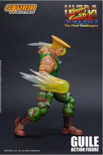 Guile Street Fighter Boneco Colecionável Resina