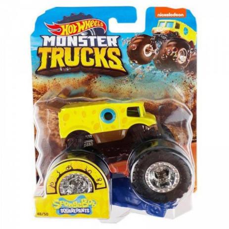 Hot Wheels Monster Trucks Bob Sponge 1:64 - Mattel GBT38