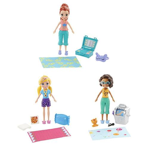 Boneca Polly Pocket Kit com 3 Bonecas Club House - GMF82 - Mattel