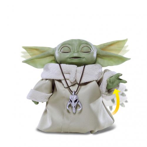 Moves Star Wars “Animatronic Edition” Mandalorian The Child Yoda Talks 