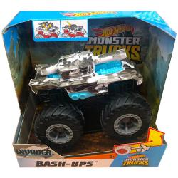 Hot Wheels Monster Trucks Veículo de Brinquedo Invader Die Cast Dragon  Blaster