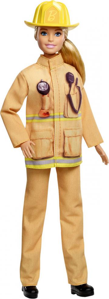 Barbie Bombeira Profissões Aniversário 60 Anos - Mattel GFX29