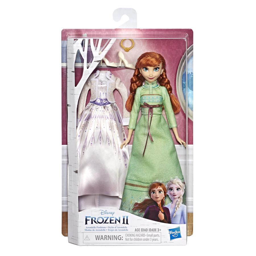 Boneca Frozen Anna Vestidos Reais Hasbro com o Melhor Preço é no Zoom