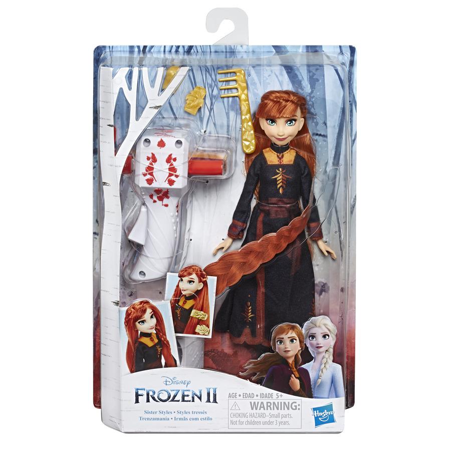Boneca Disney Frozen 2 Anna Irmãs com Estilo - Hasbro