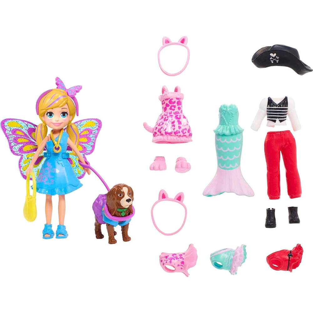 Boneca Polly Pocket Parque de Diversões dos Cachorrinhos - Mattel -  DiverMais