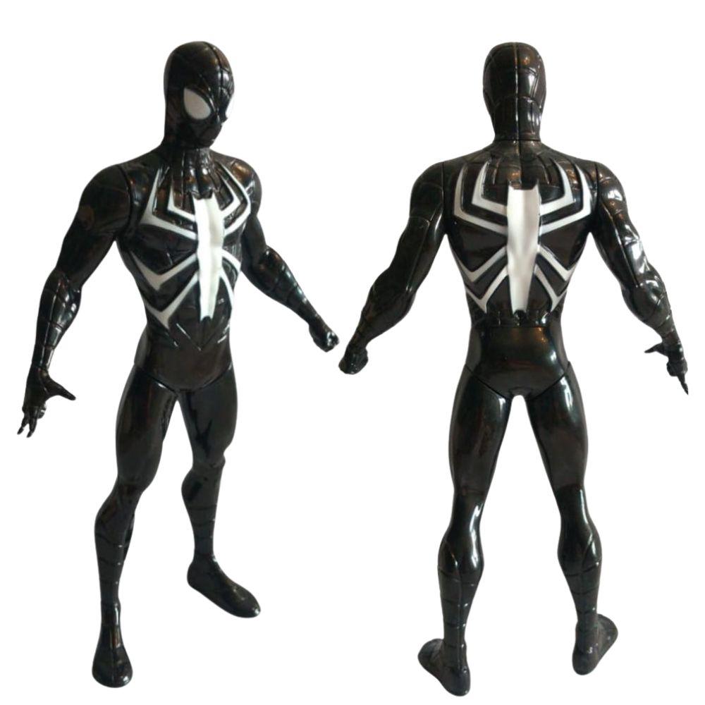 Boneco do Homem Aranha Traje Preto Marvel AllSeasons