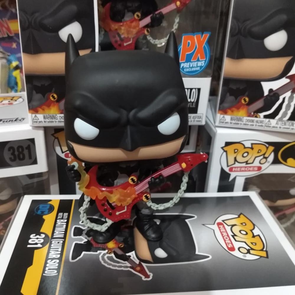 Boneco Funko Pop! Dark Nights: Death Metal Batman com Guitar - Previews  exclusivos