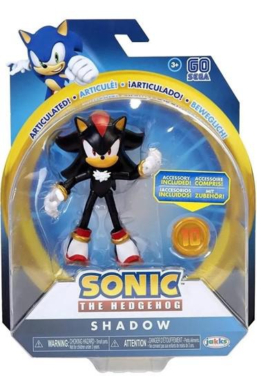 Boneco Sonic Shadow Articulado Sonic The Hedgehog Candide - Loja de  Brinquedos