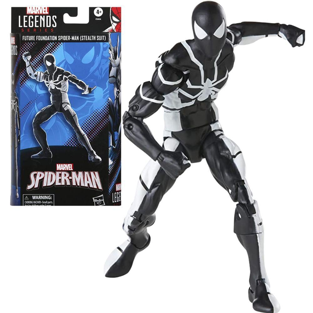 Marvel Legends Series Homem Aranha Fundação Futuro (traje furtivo) - Hasbro  F3454