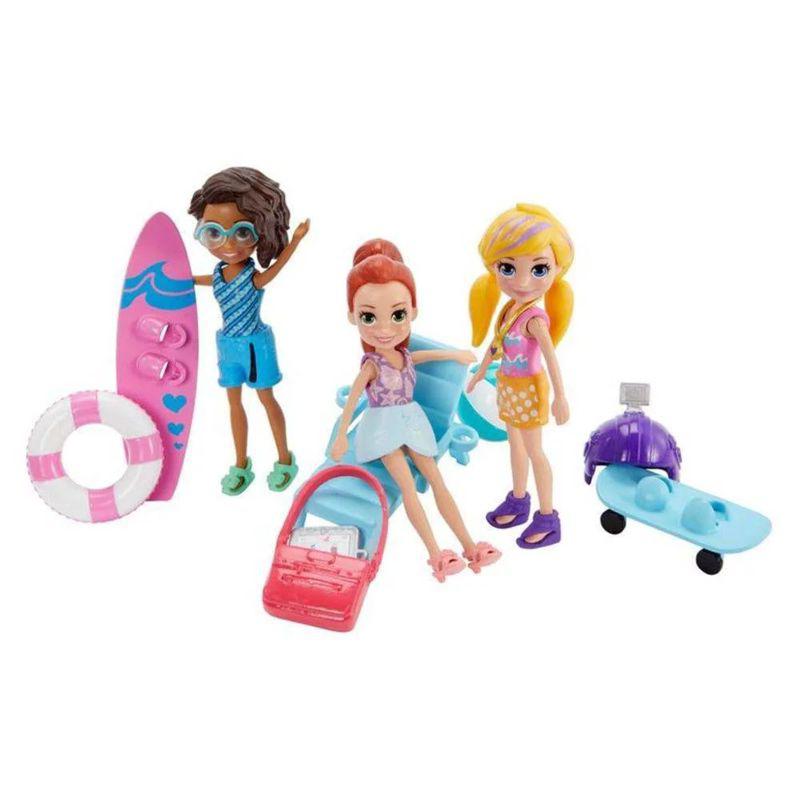 Polly Pocket Amigos na Moda Mod3 - Mattel - nivalmix