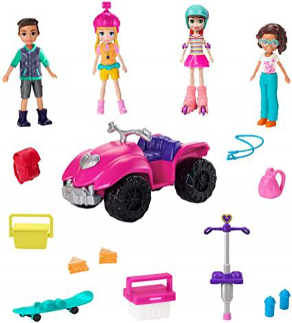Polly Pocket Amigos na Moda Mod1 - Mattel - nivalmix