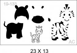 Stencil  ZEBRA   19-133
