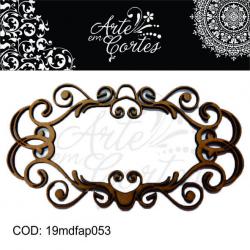 Aplique MOLDURA EM ARABESCO 19mdfap053