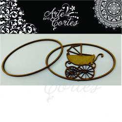 Aplique  SHAKER BOX carrinho Bebe -22- 005