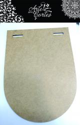 Placa em MDF. Placa Banderola 20-252